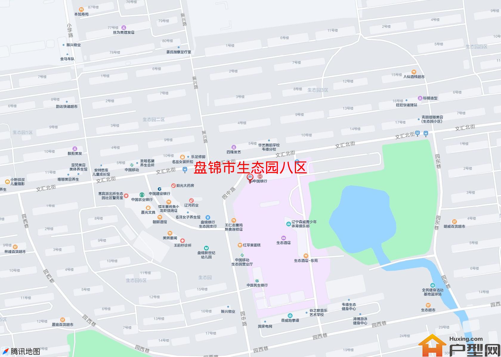 生态园八区小区 - 户型网