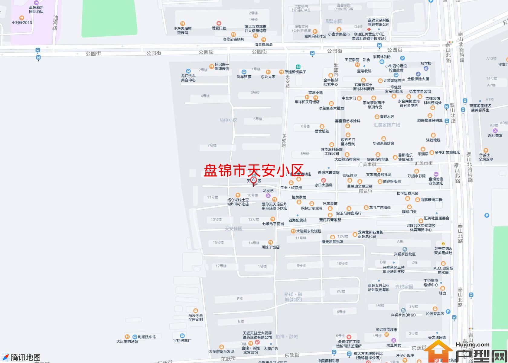 天安小区小区 - 户型网