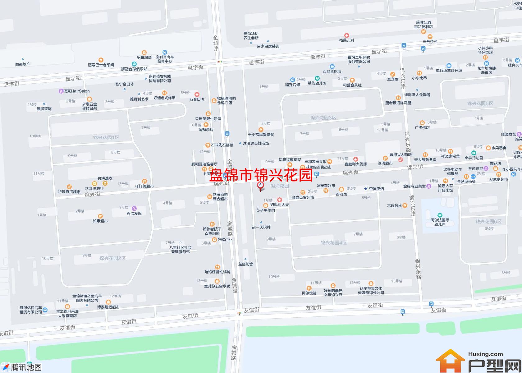 锦兴花园小区 - 户型网