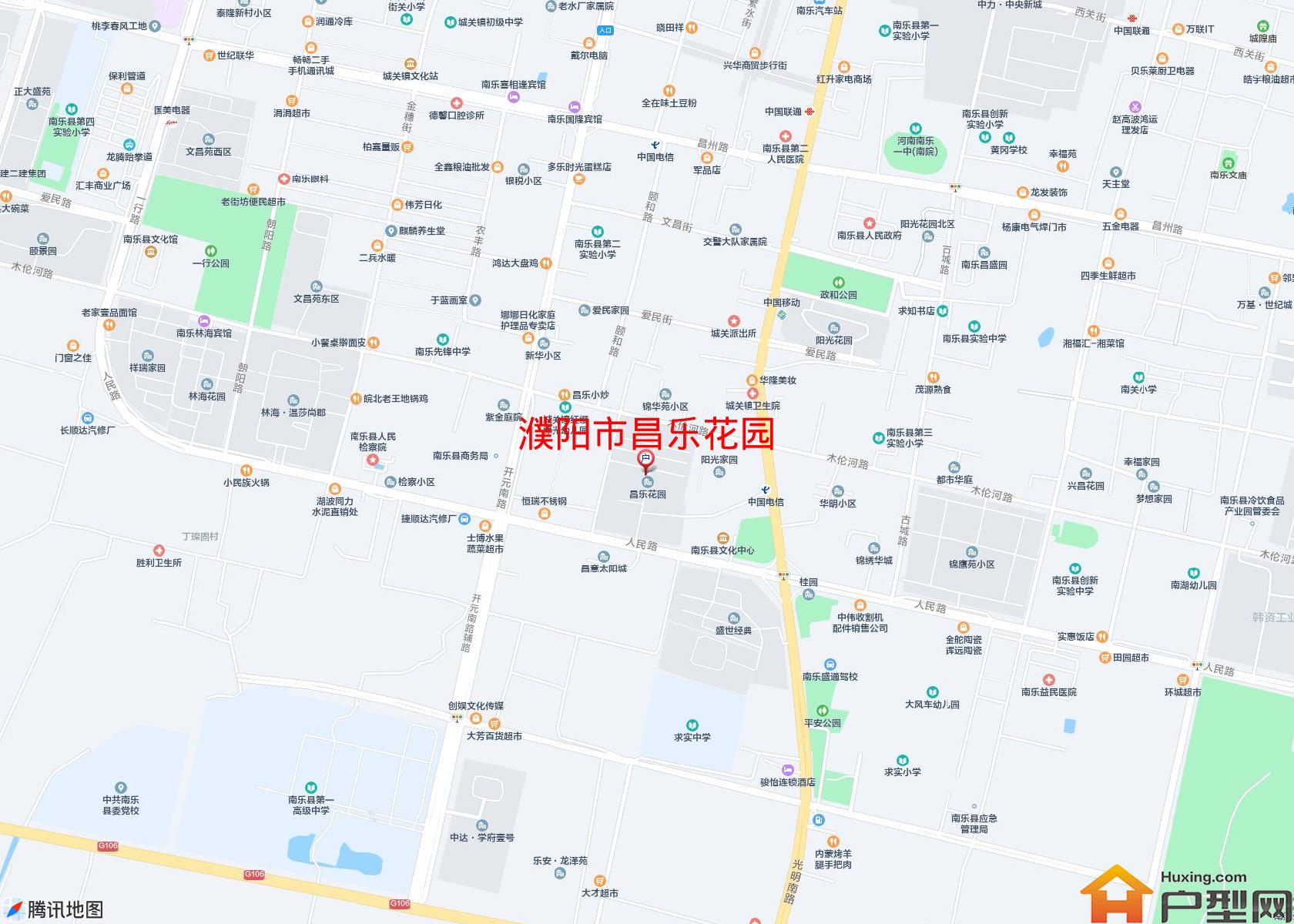 昌乐花园小区 - 户型网