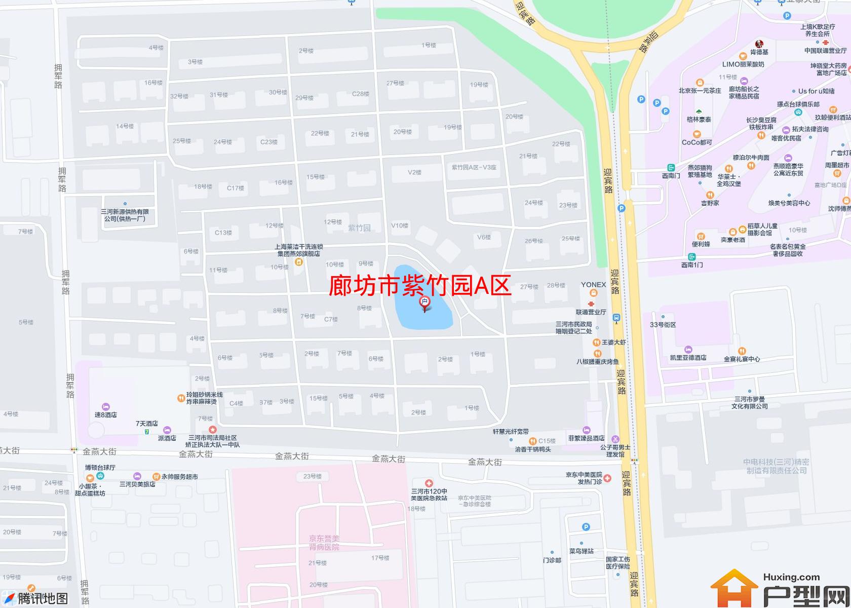紫竹园A区小区 - 户型网