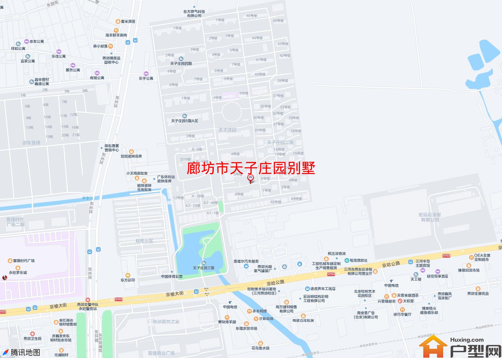 天子庄园别墅小区 - 户型网