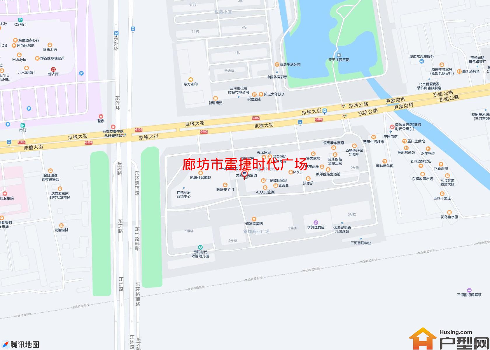 雷捷时代广场小区 - 户型网
