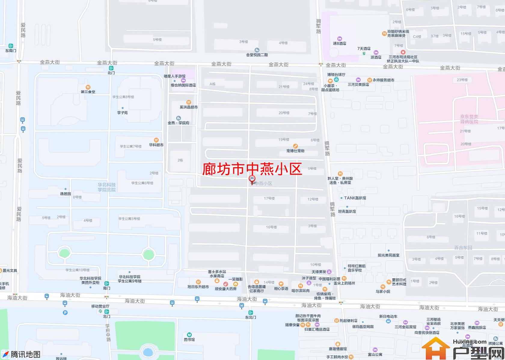 中燕小区小区 - 户型网