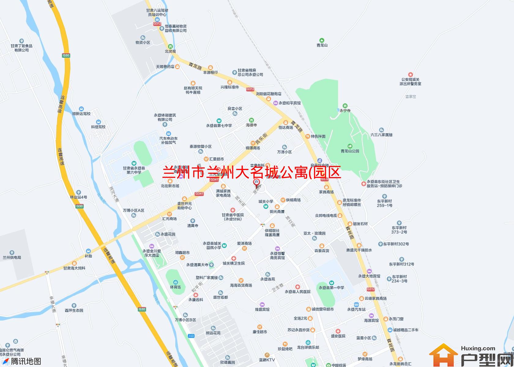 兰州大名城公寓(园区大道)小区 - 户型网