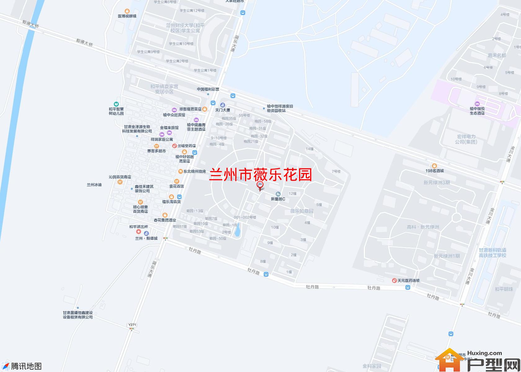 薇乐花园小区 - 户型网