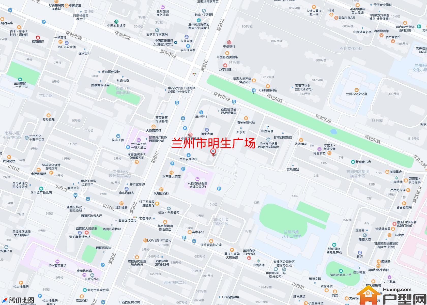 明生广场小区 - 户型网