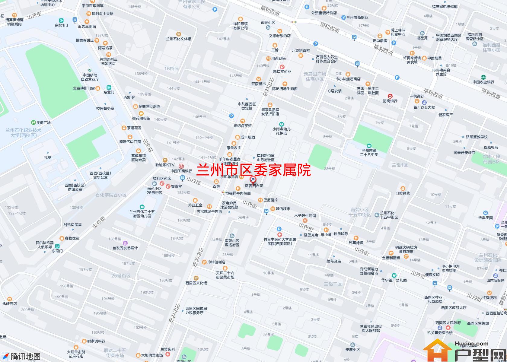 区委家属院小区 - 户型网