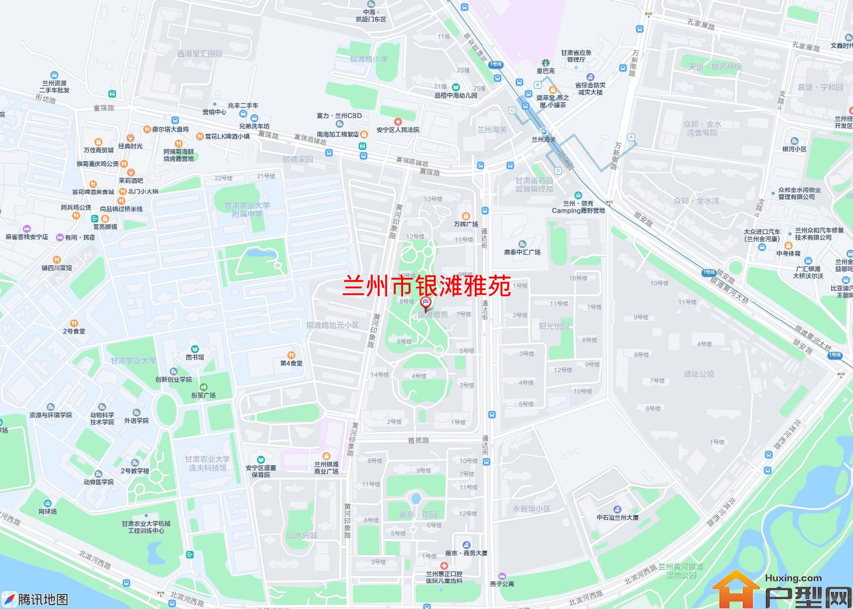 银滩雅苑小区 - 户型网