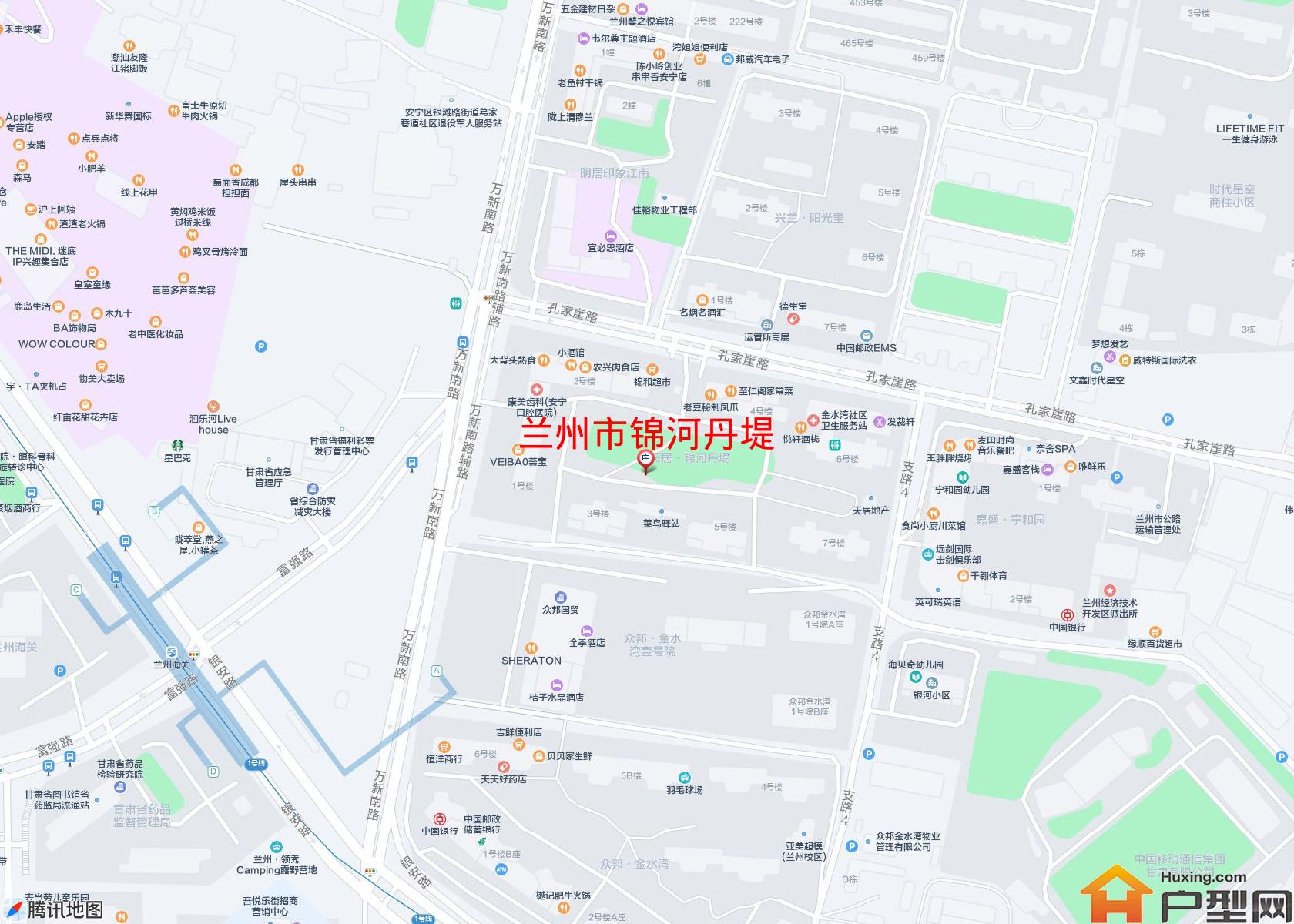 锦河丹堤小区 - 户型网