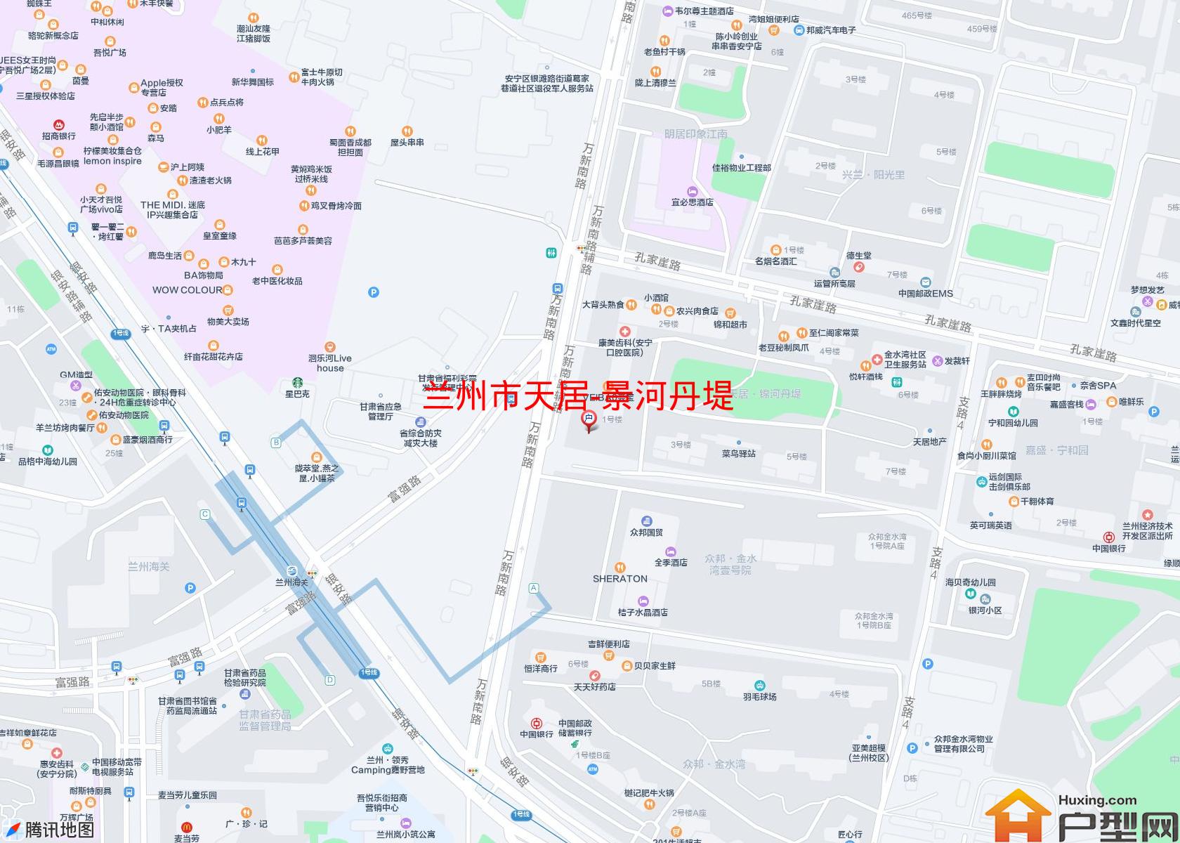 天居-景河丹堤小区 - 户型网