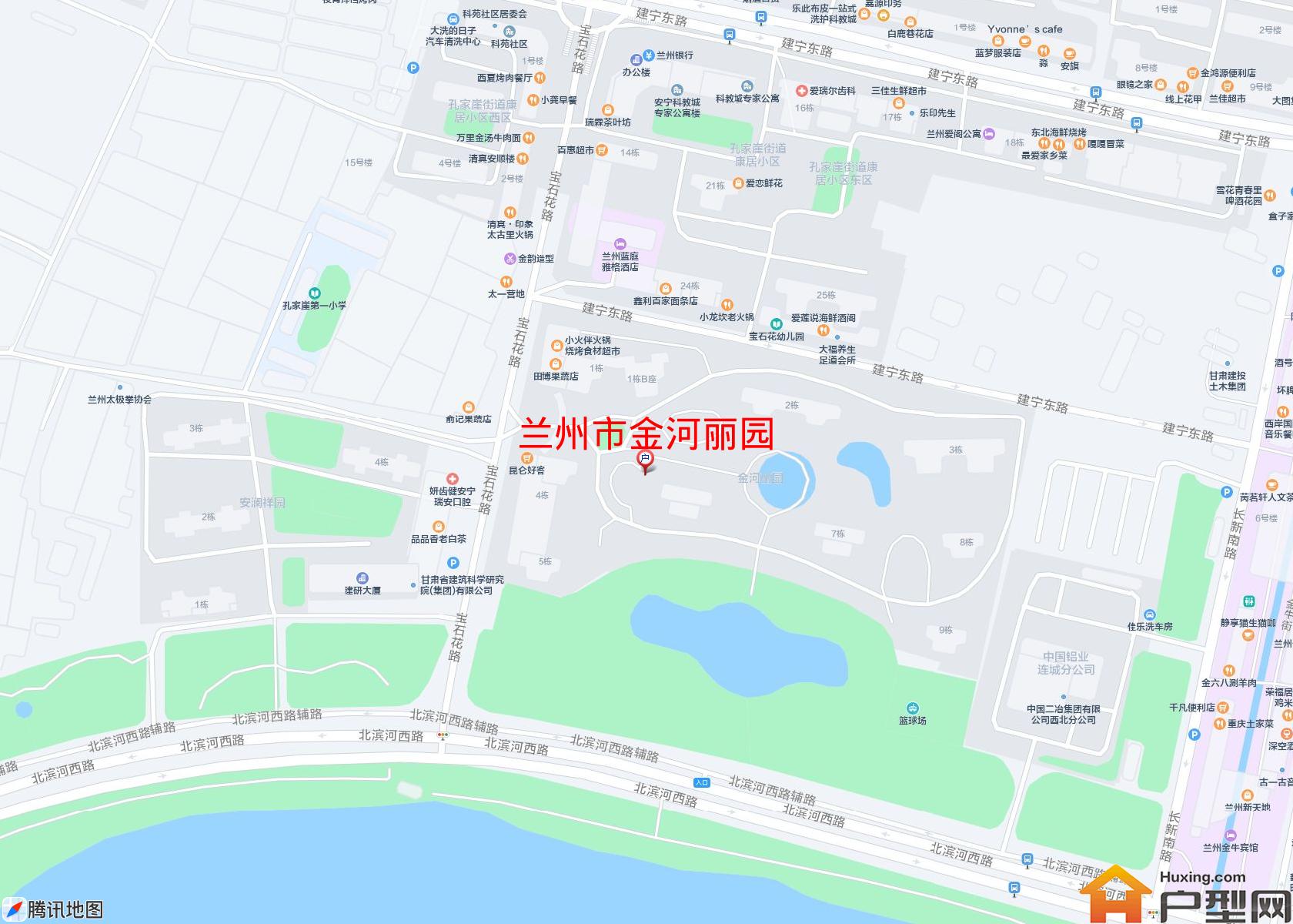金河丽园小区 - 户型网 金河丽园小区 - 户型网