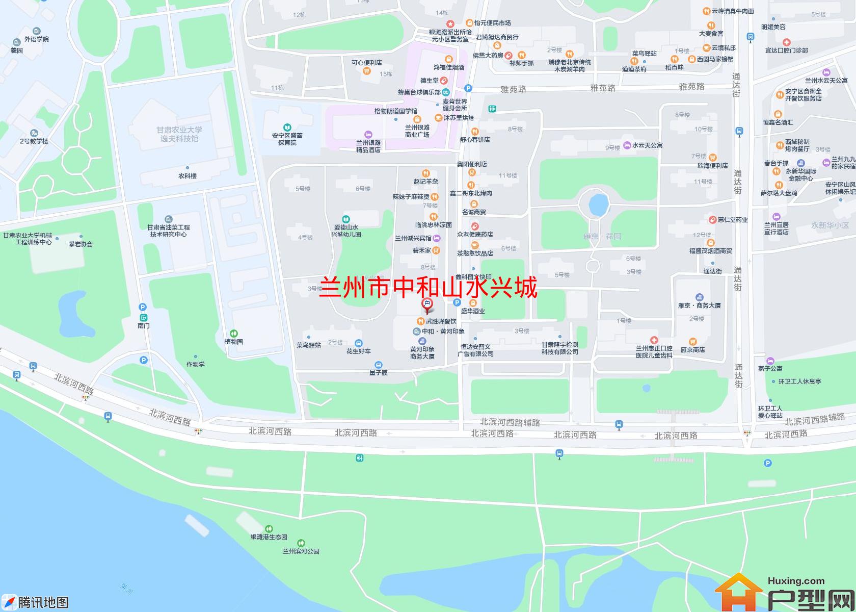 中和山水兴城小区 - 户型网