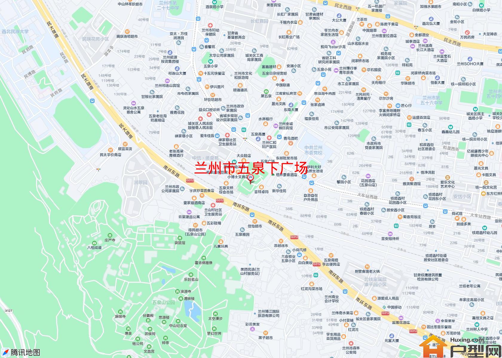 五泉下广场小区 - 户型网
