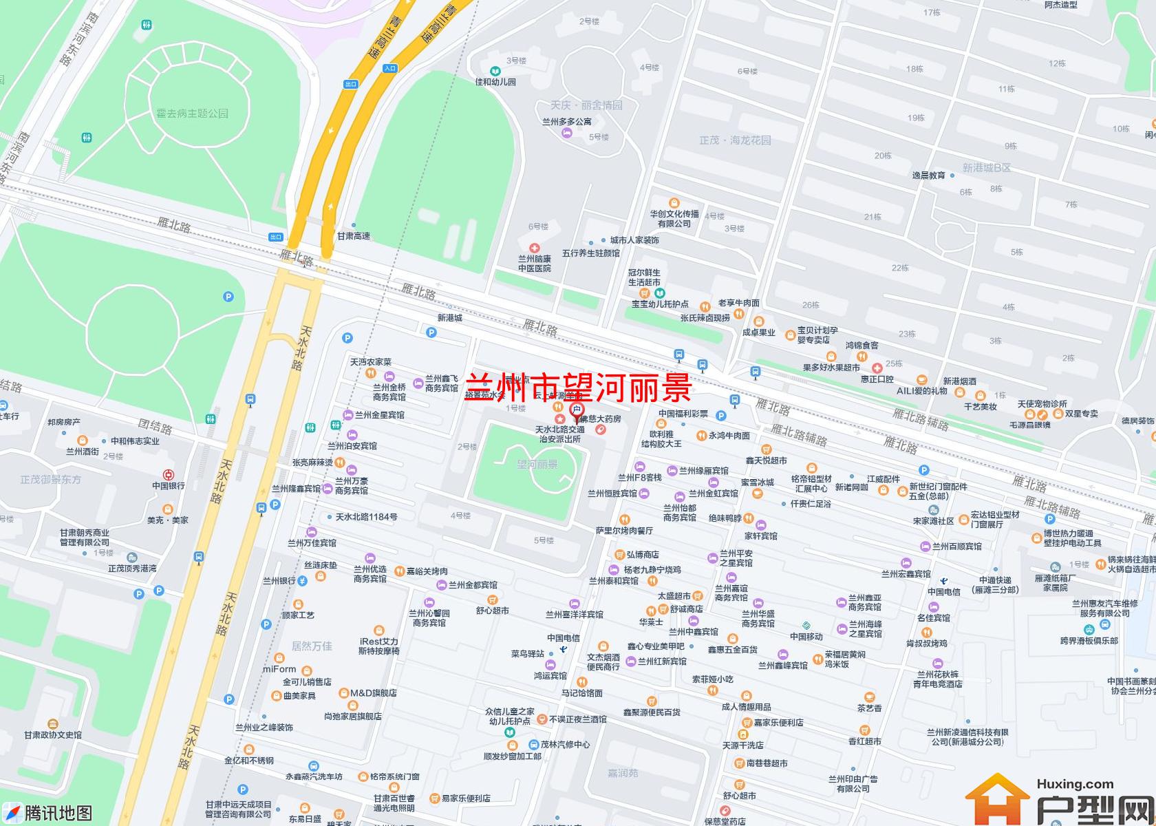 望河丽景小区 - 户型网
