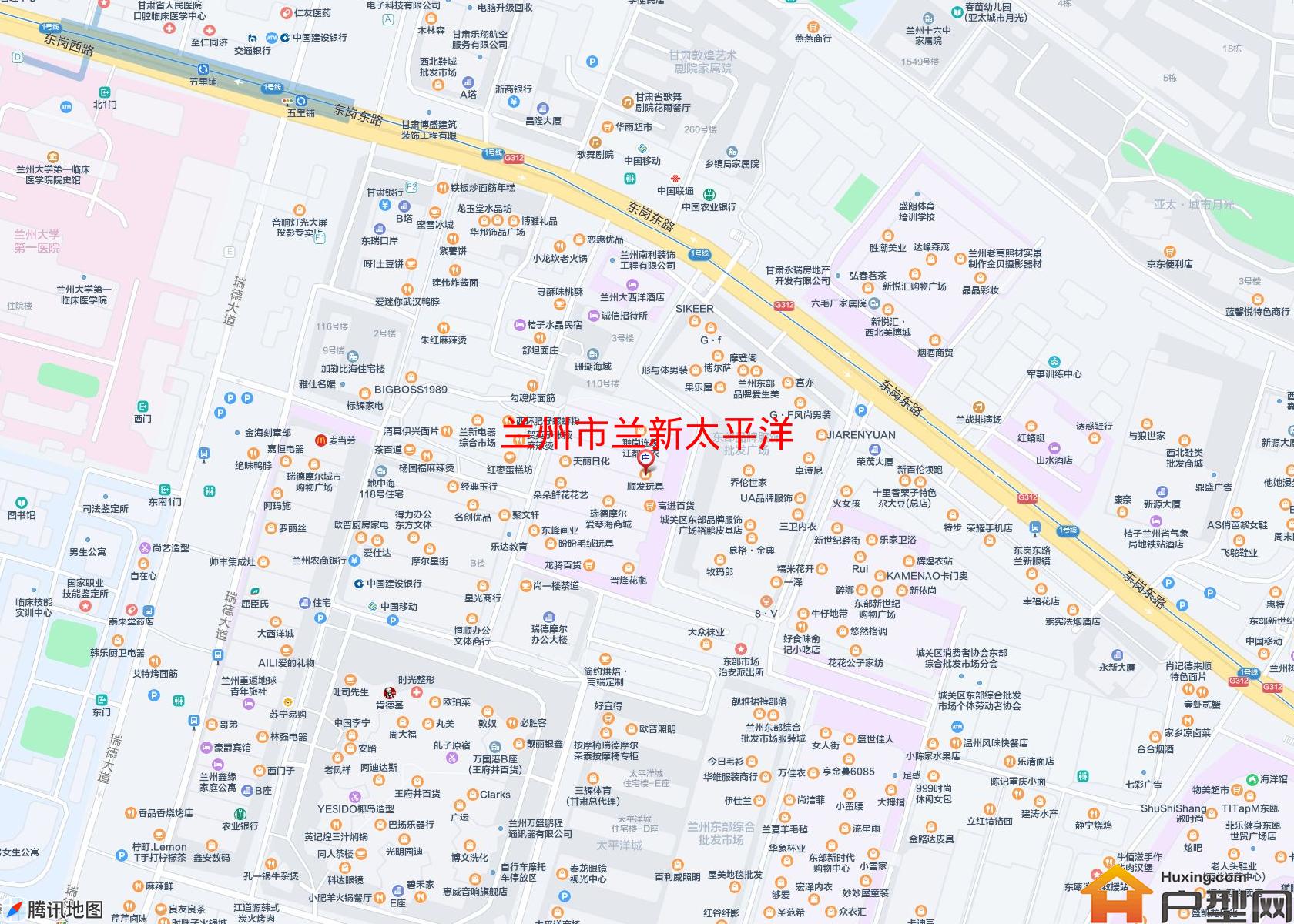 兰新太平洋小区 - 户型网