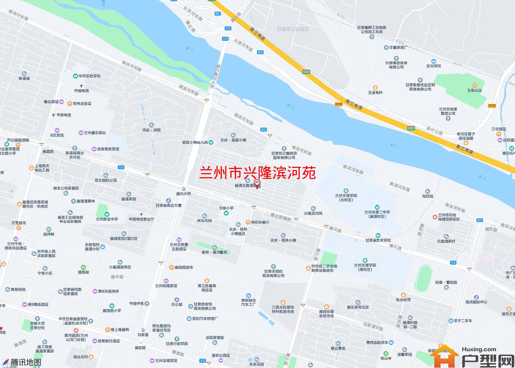 兴隆滨河苑小区 - 户型网