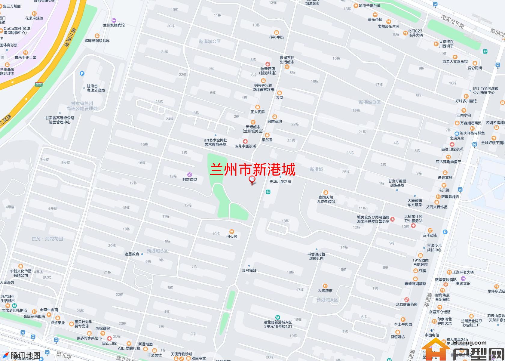 新港城小区 - 户型网