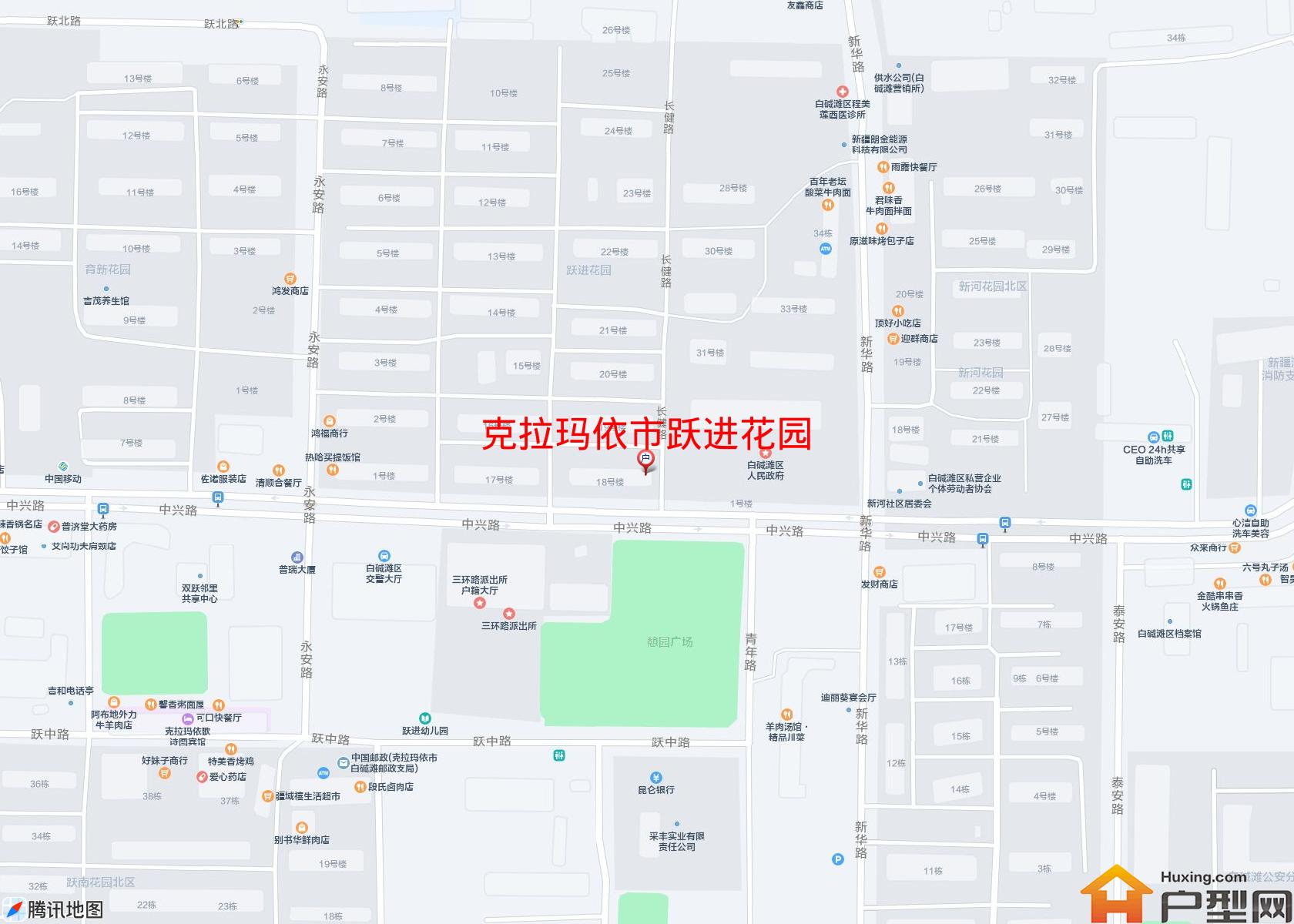 跃进花园小区 - 户型网