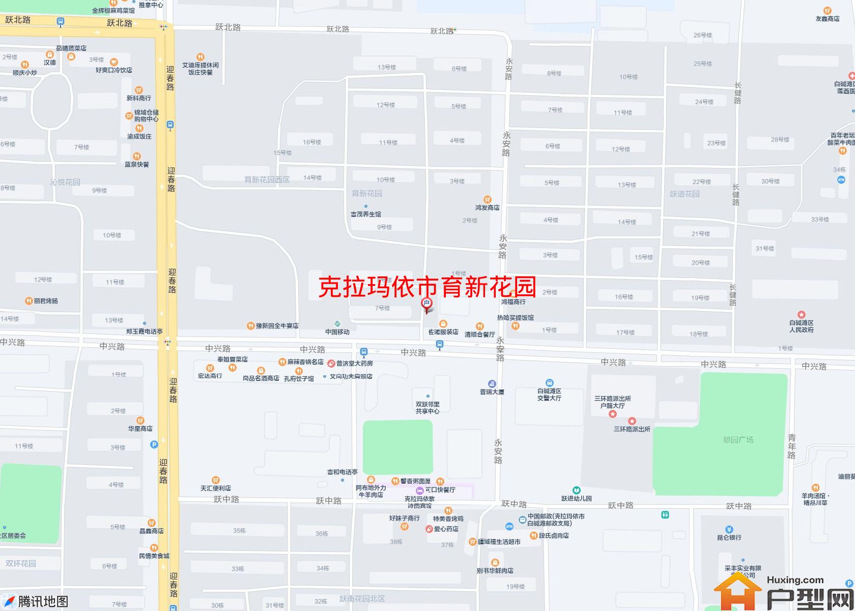 育新花园小区 - 户型网