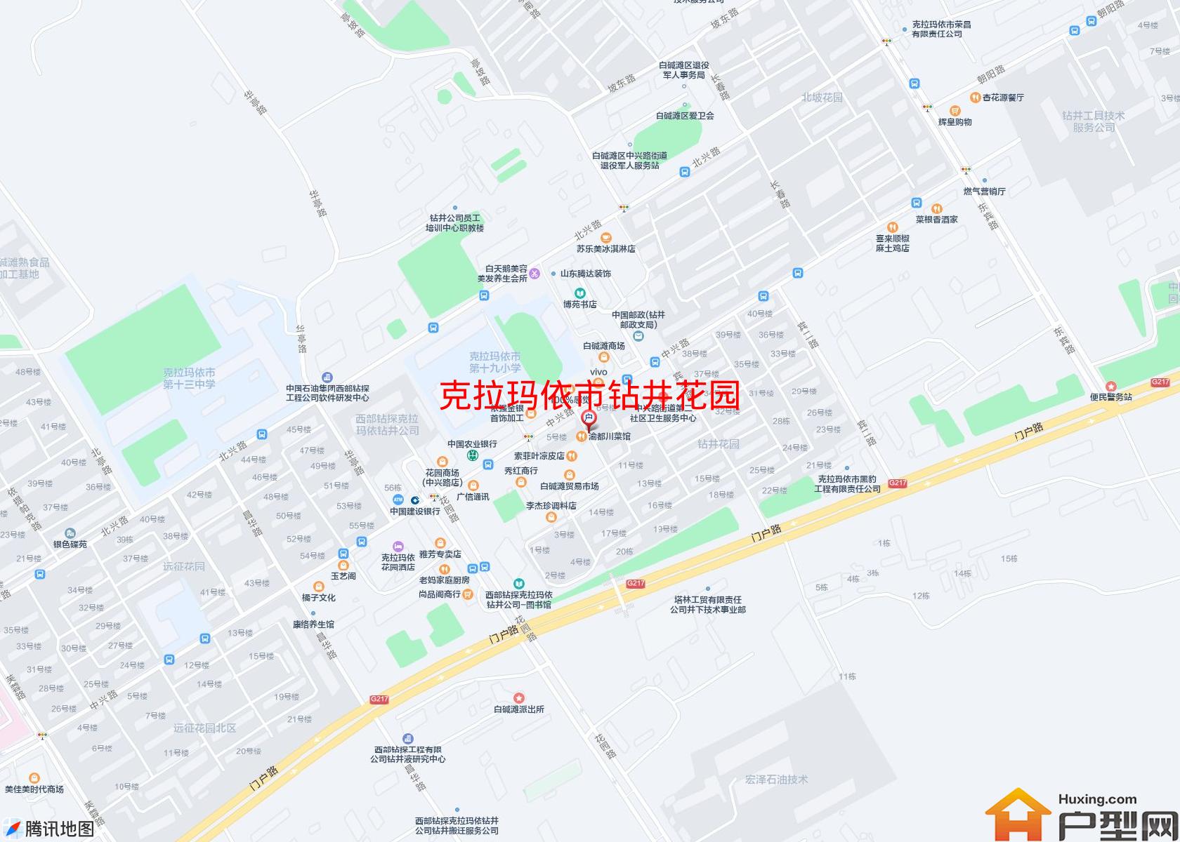 钻井花园小区 - 户型网