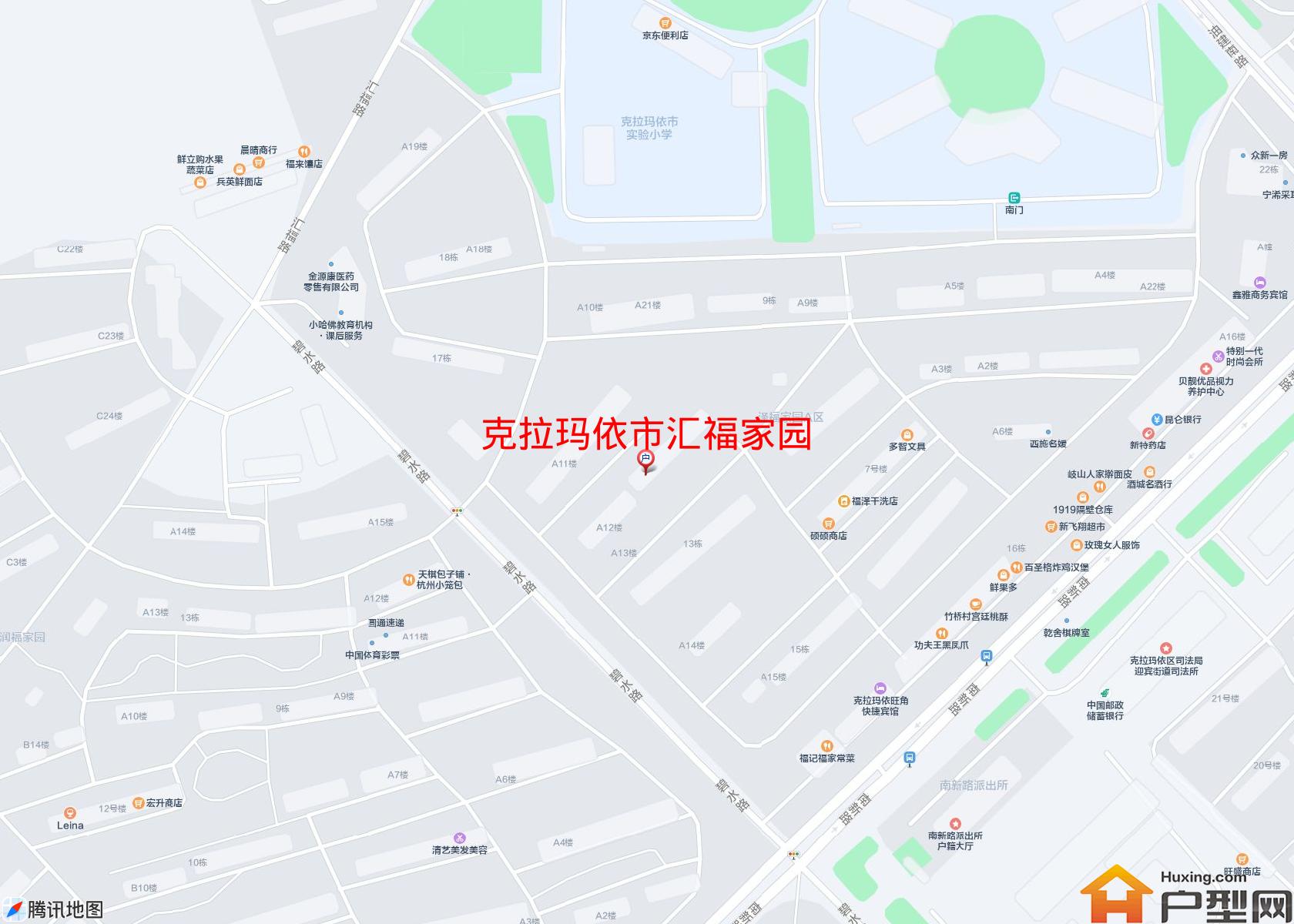 汇福家园小区 - 户型网