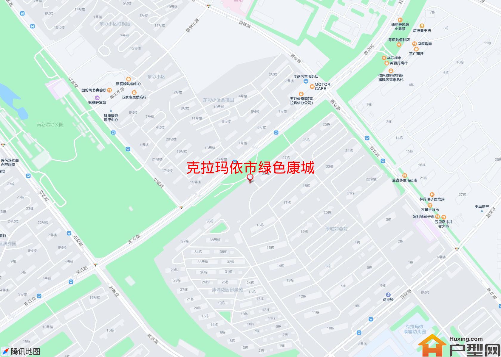 绿色康城小区 - 户型网