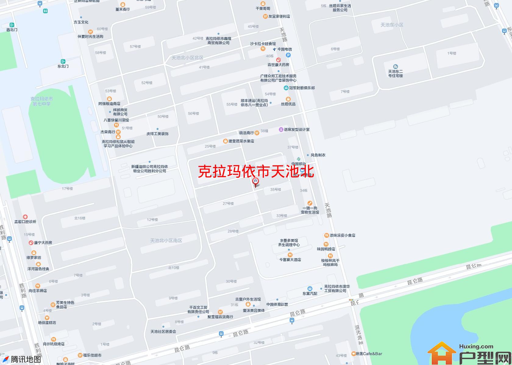 天池北小区 - 户型网