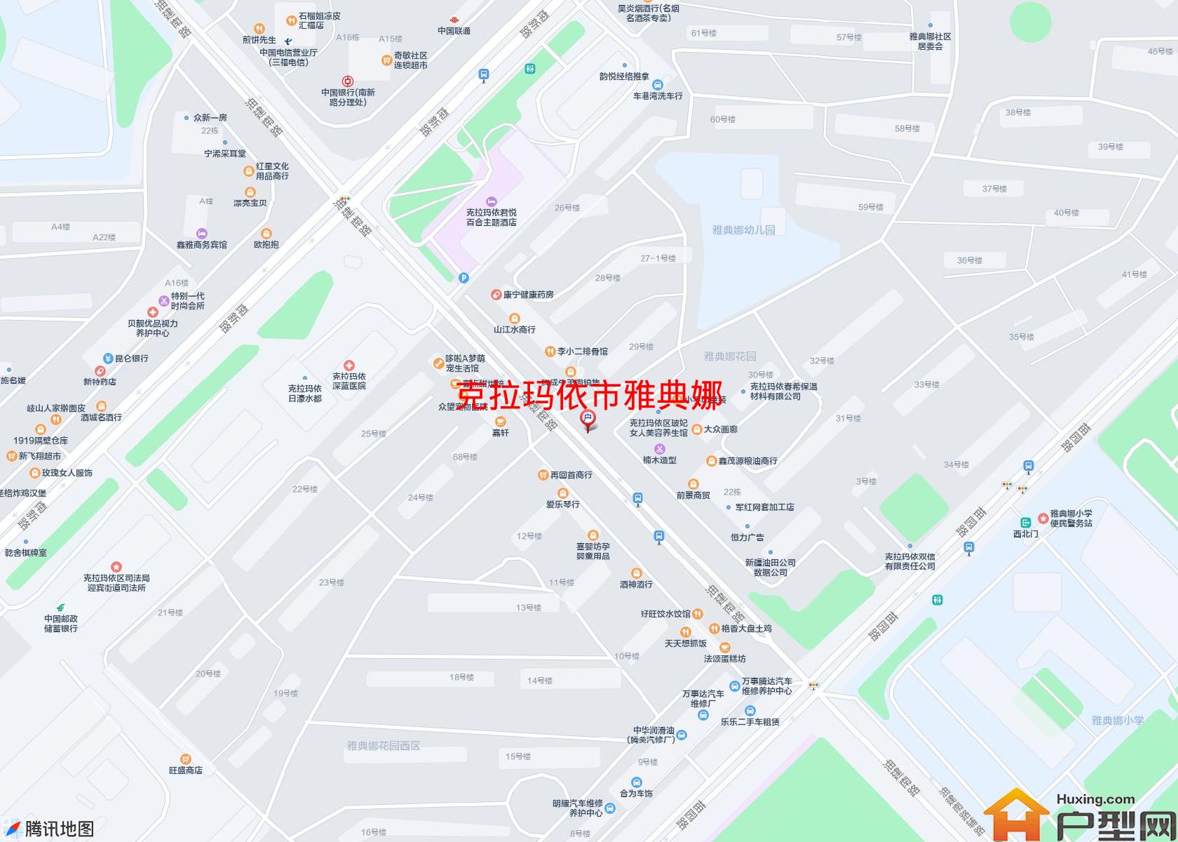 雅典娜小区 - 户型网