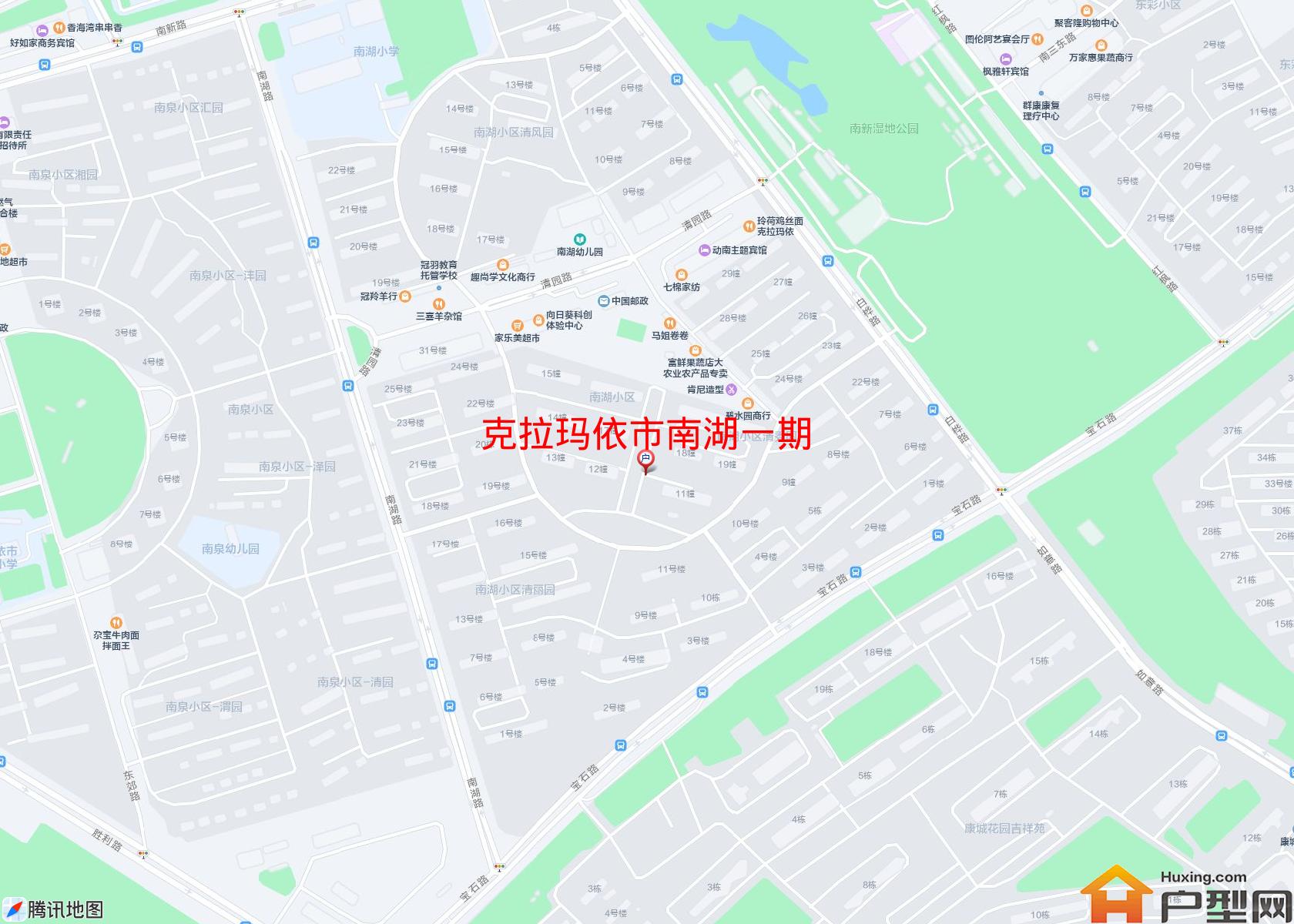 南湖一期小区 - 户型网