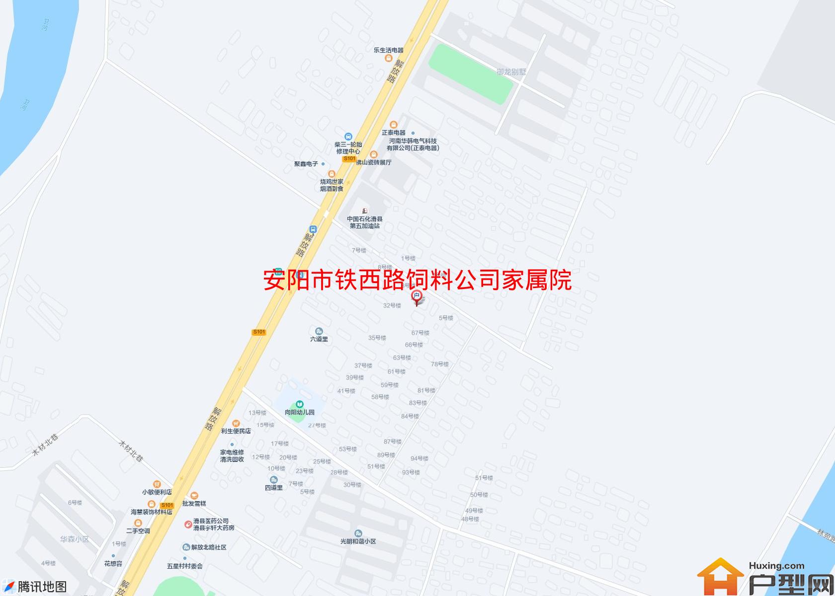 铁西路饲料公司家属院小区 - 户型网