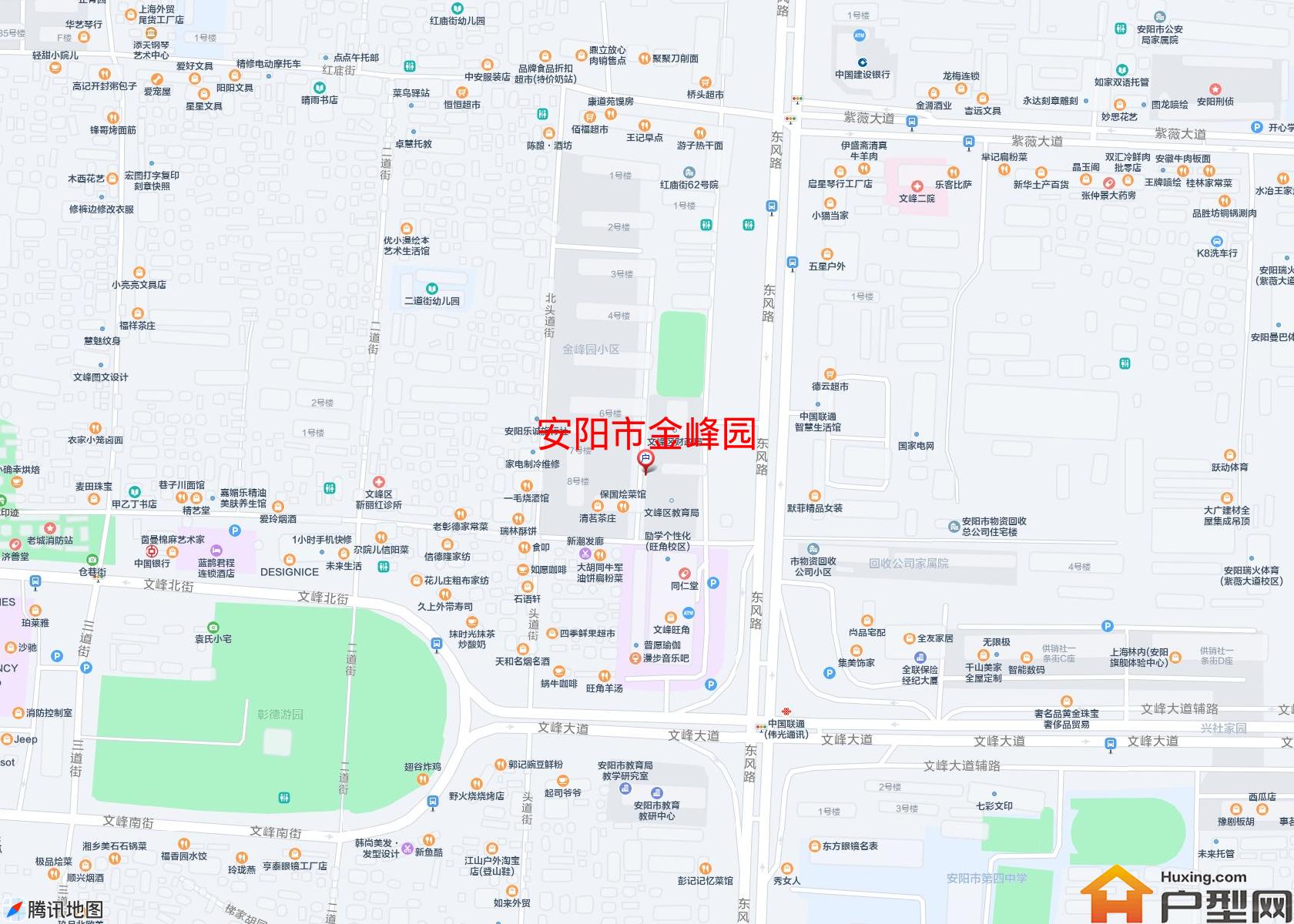 金峰园小区 - 户型网