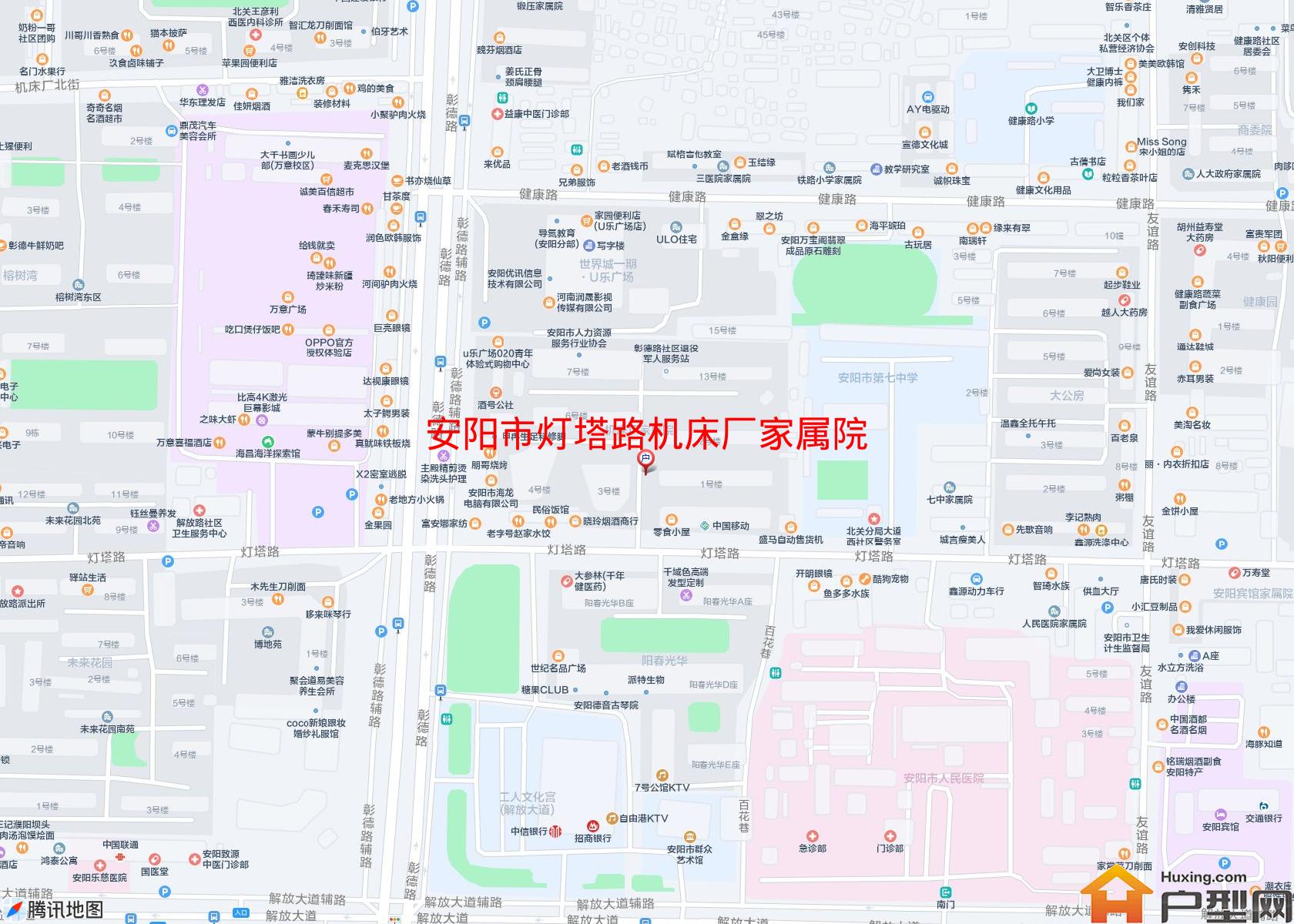 灯塔路机床厂家属院小区 - 户型网