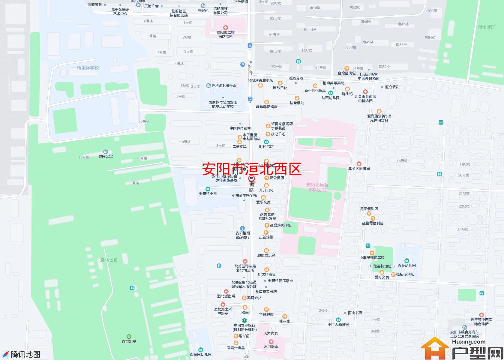 洹北西区小区 - 户型网