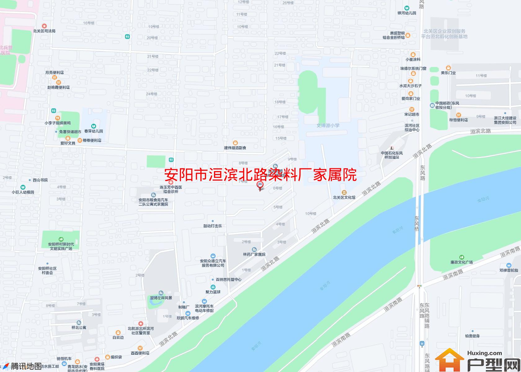 洹滨北路染料厂家属院小区 - 户型网
