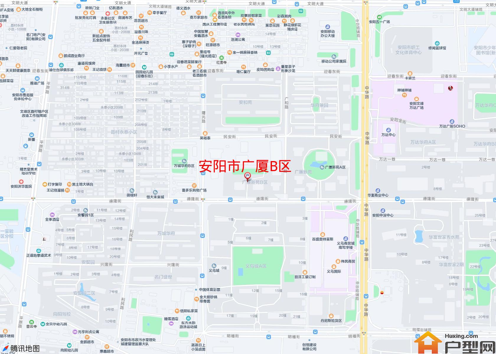 广厦B区小区 - 户型网