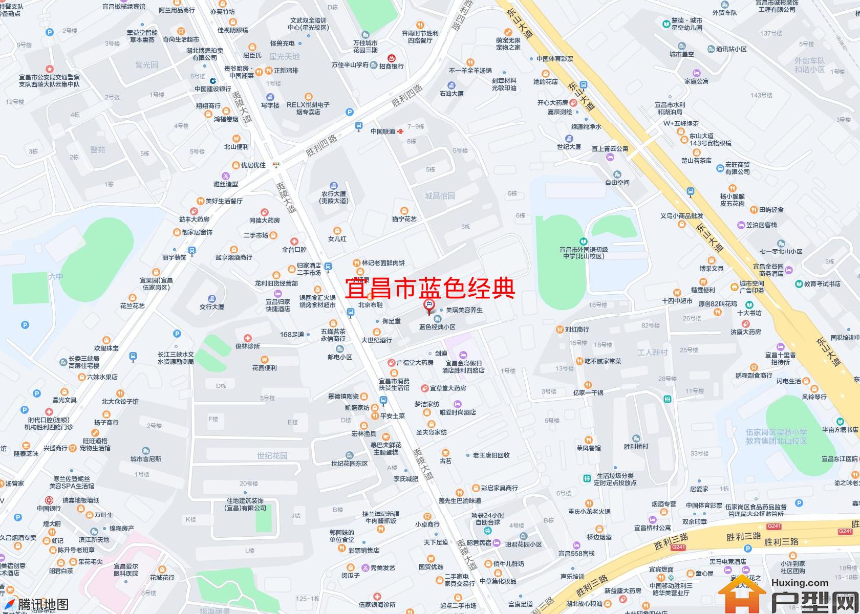 蓝色经典小区 - 户型网