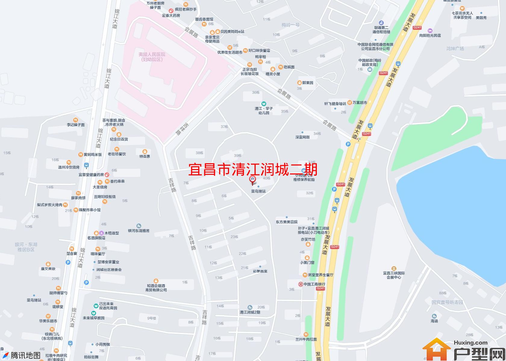 清江润城二期小区 - 户型网