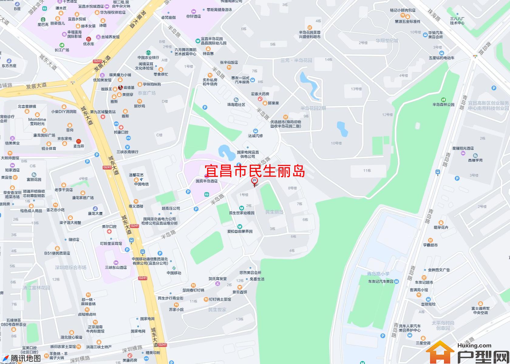 民生丽岛小区 - 户型网