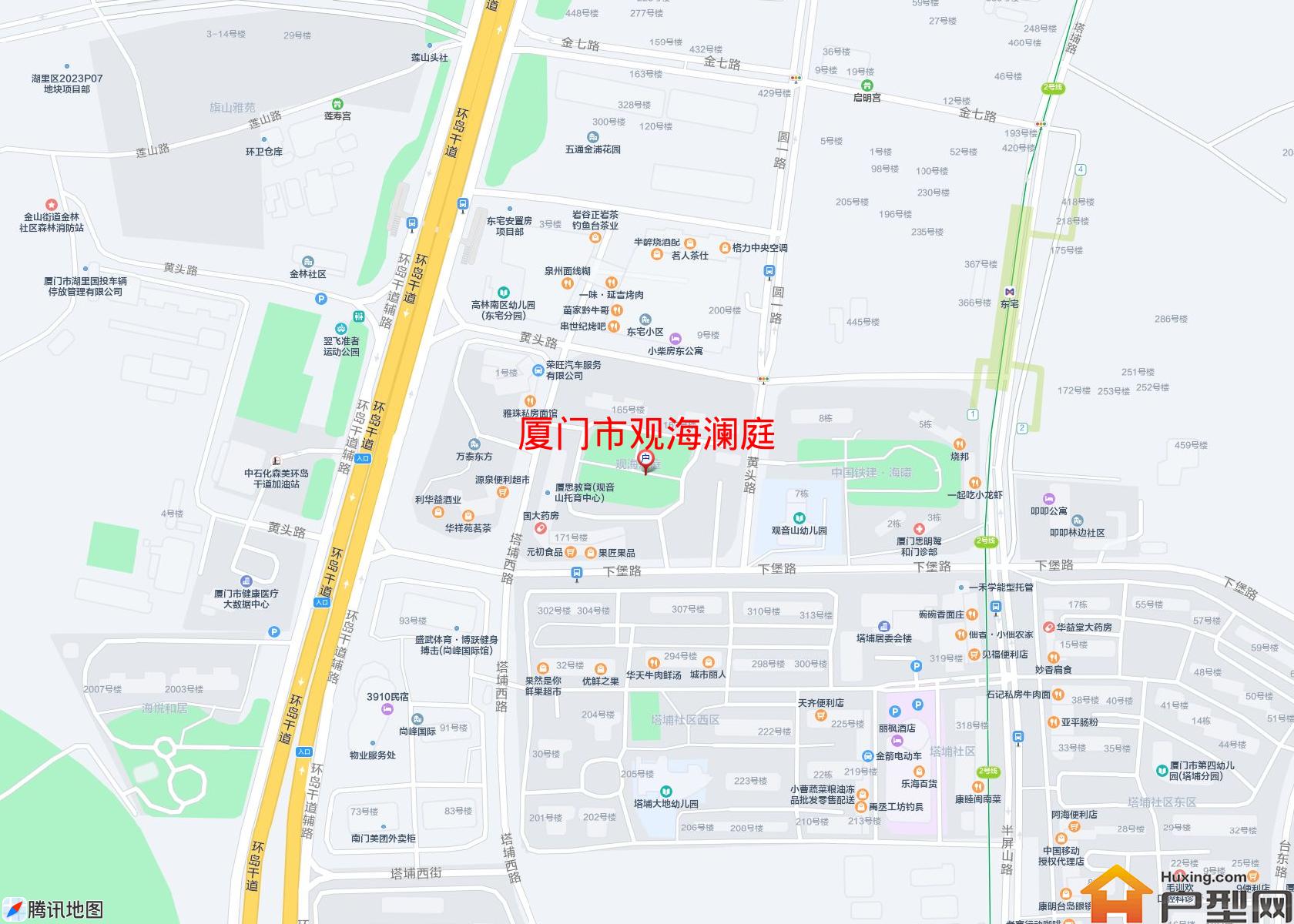 观海澜庭小区 - 户型网