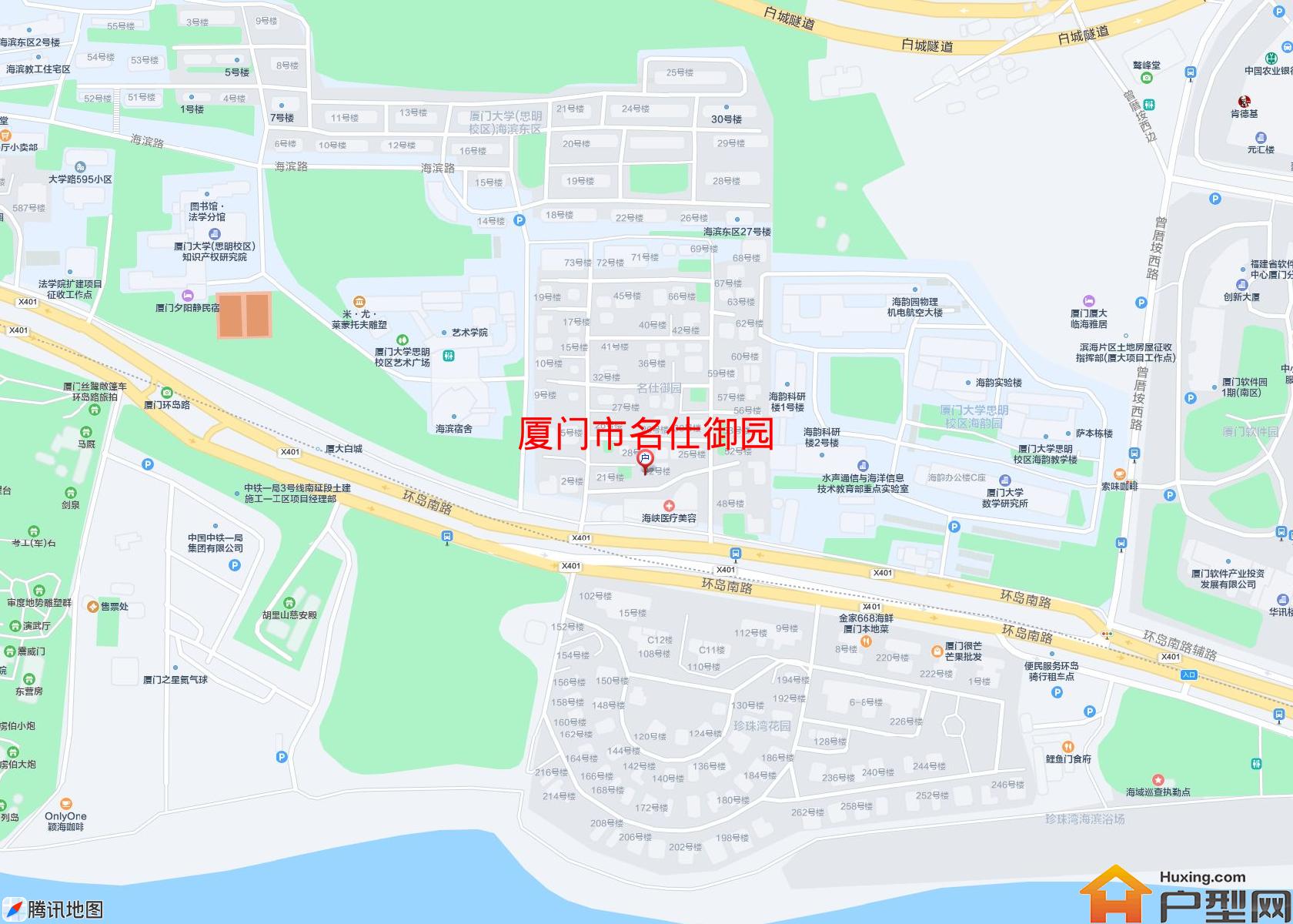 名仕御园小区 - 户型网