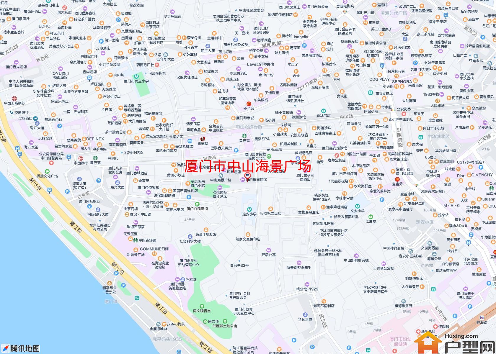 中山海景广场小区 - 户型网