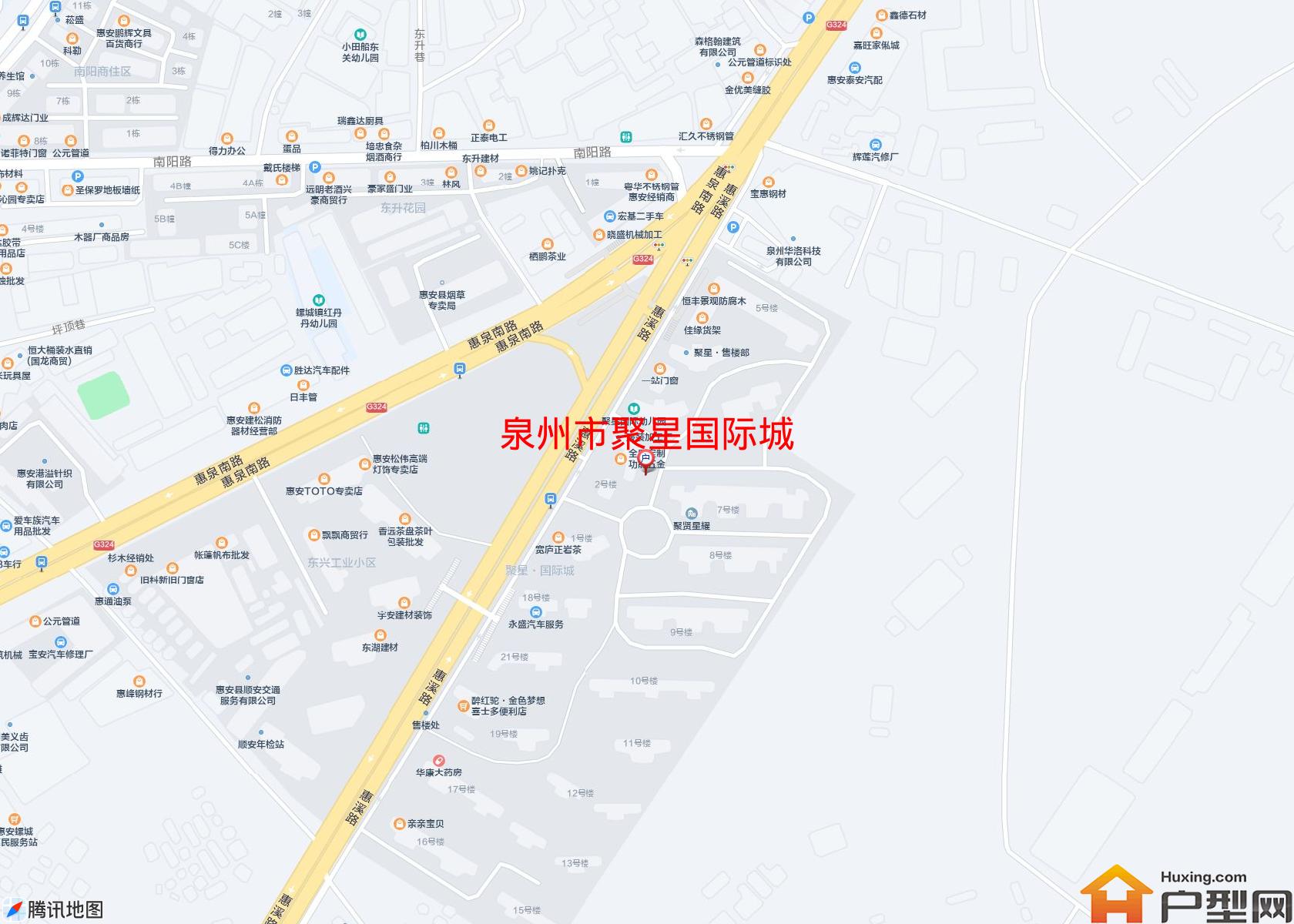 聚星国际城小区 - 户型网