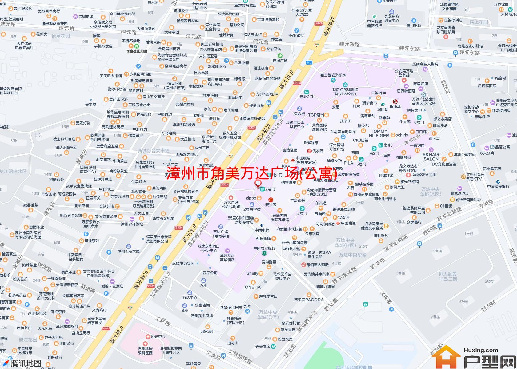 角美万达广场(公寓)小区 - 户型网