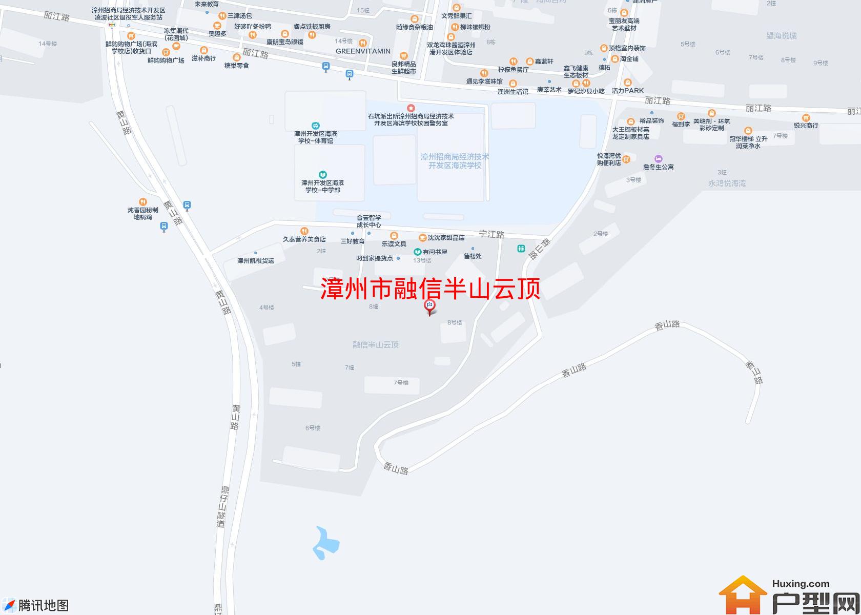 融信半山云顶小区 - 户型网