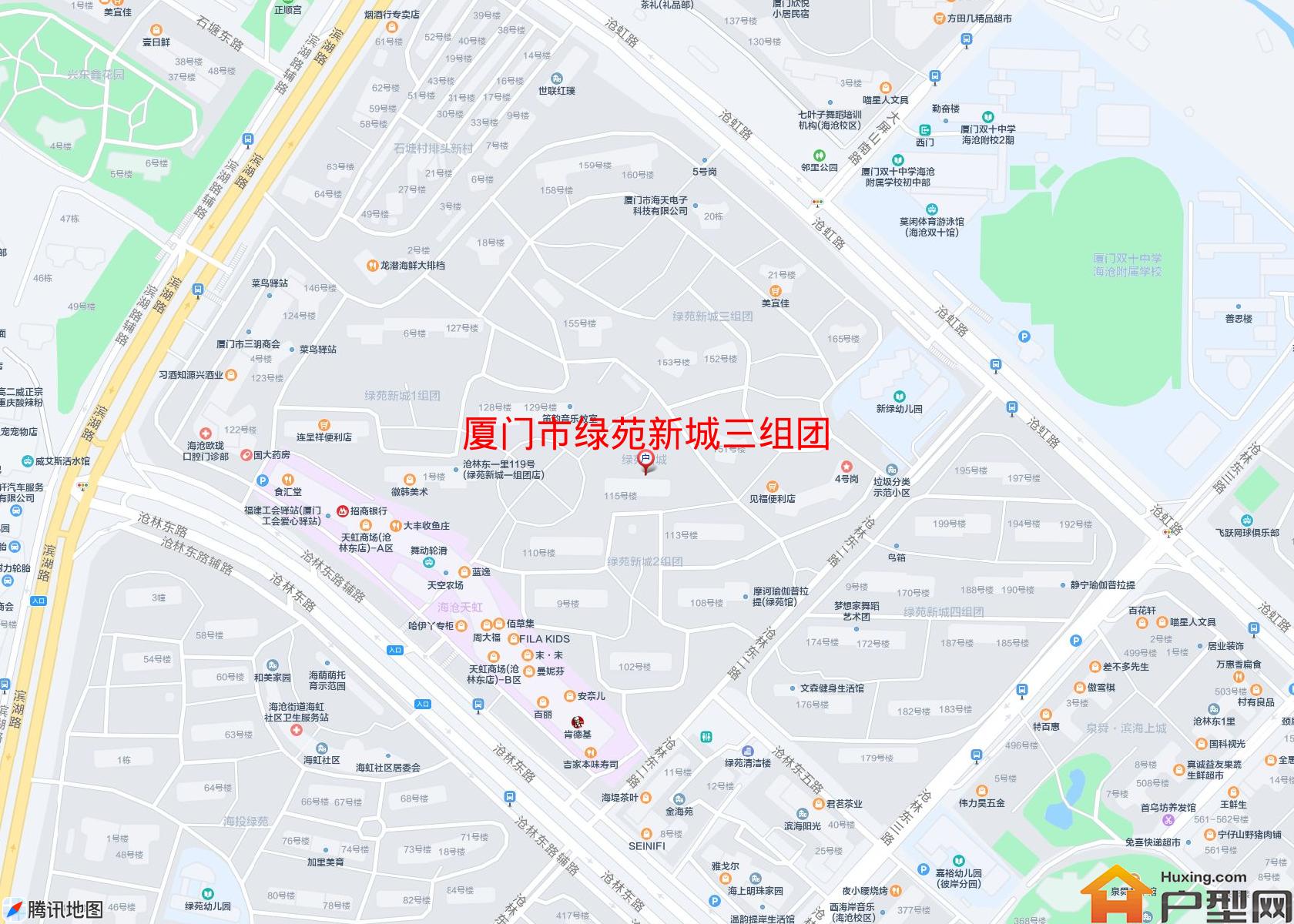 绿苑新城三组团小区 - 户型网