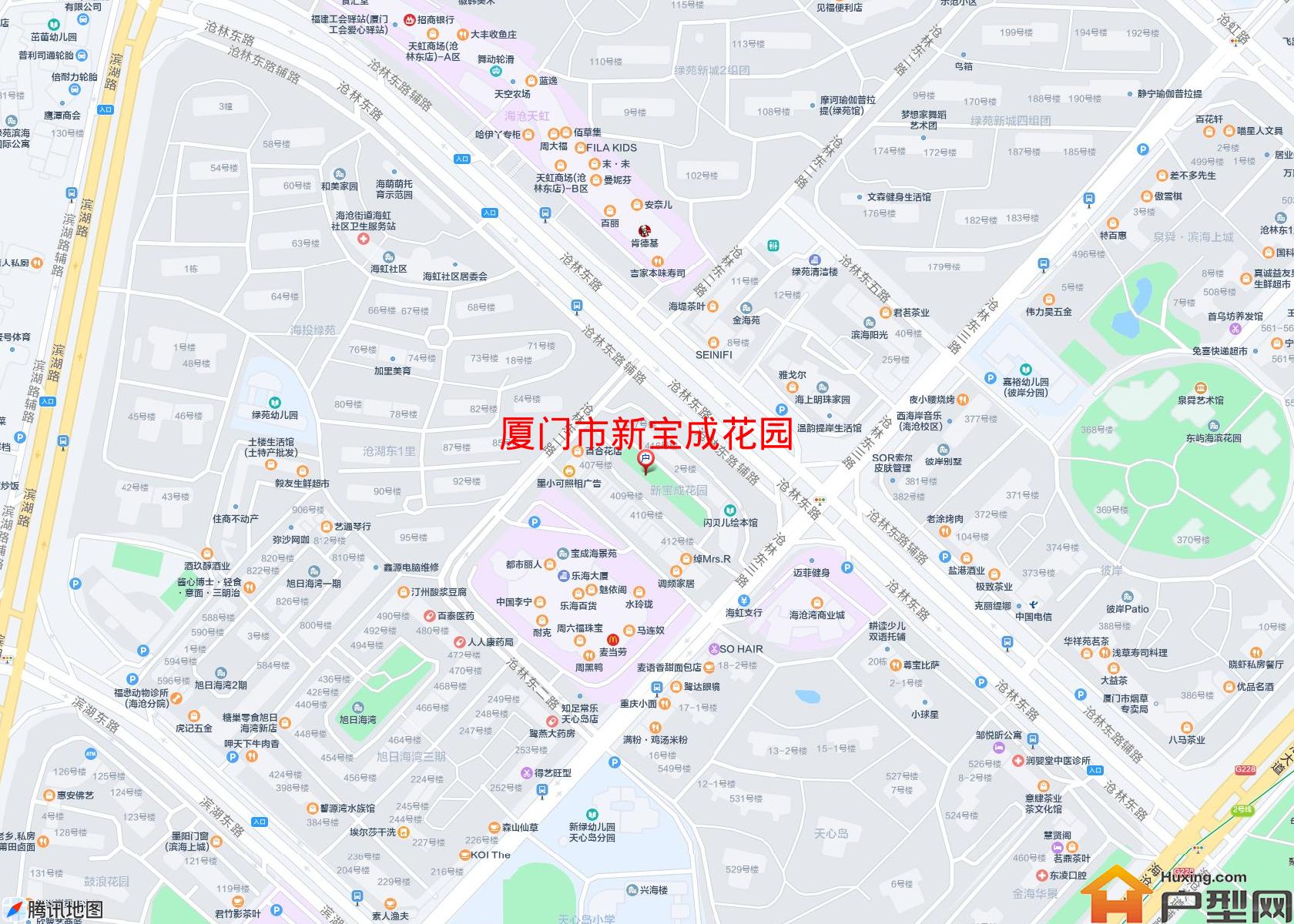 新宝成花园小区 - 户型网