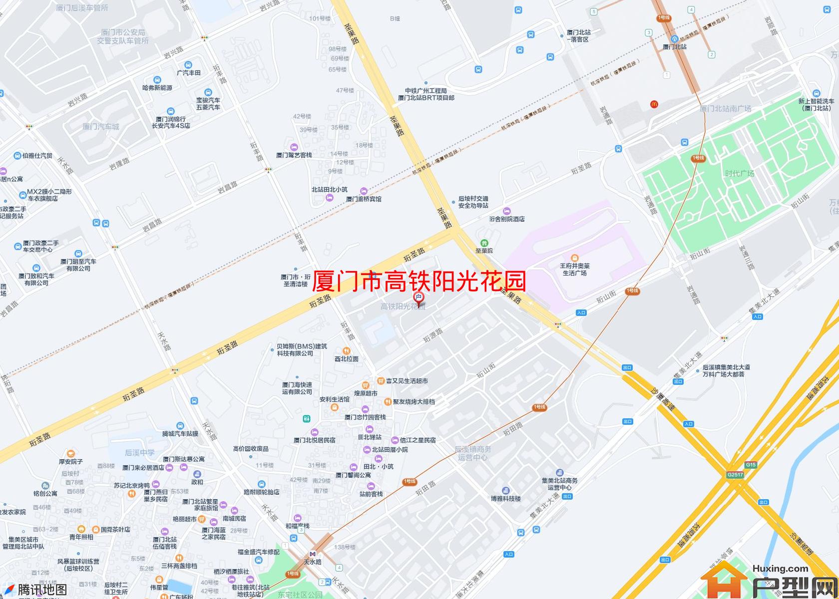 高铁阳光花园小区 - 户型网
