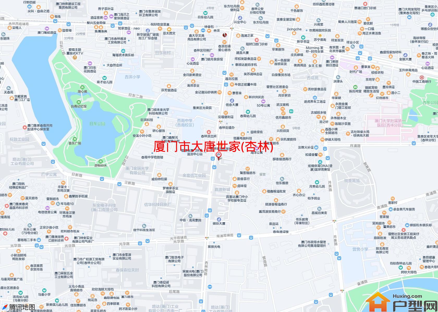 大唐世家(杏林)小区 - 户型网