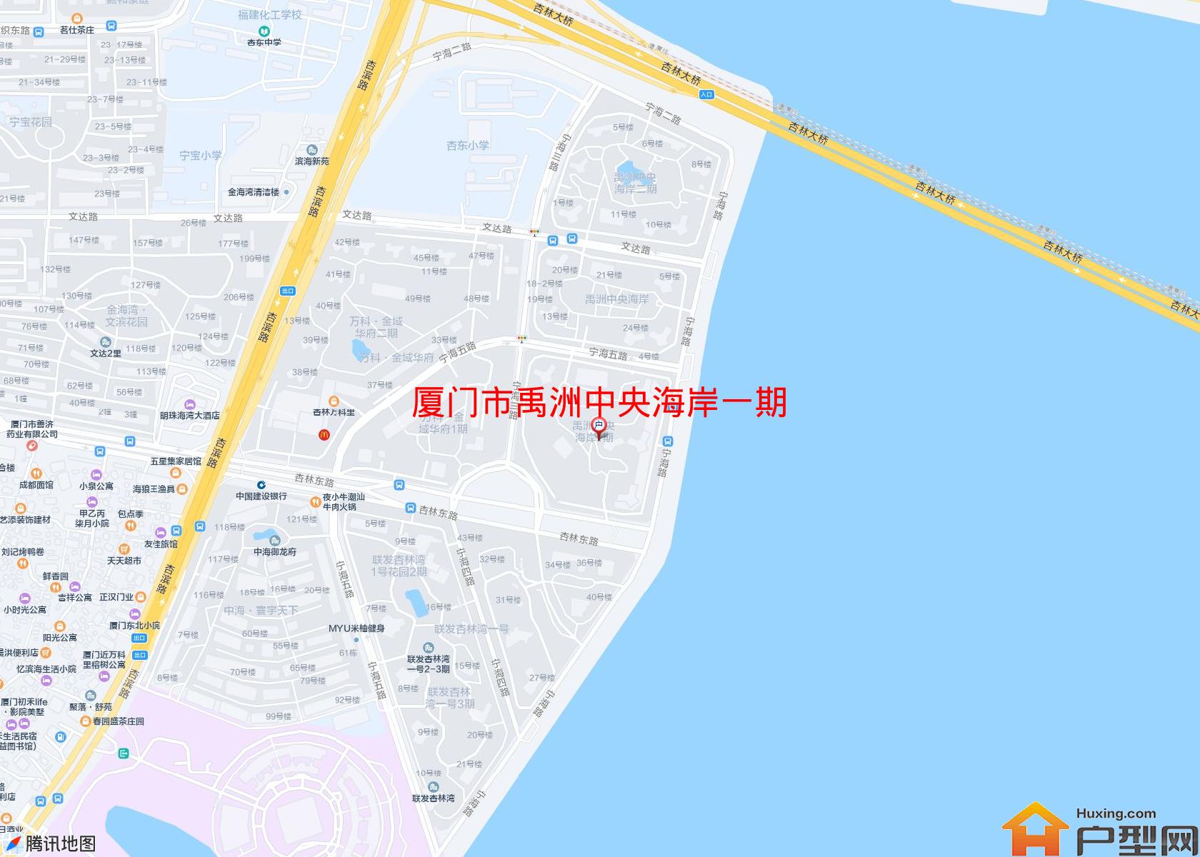 禹洲中央海岸一期小区 - 户型网